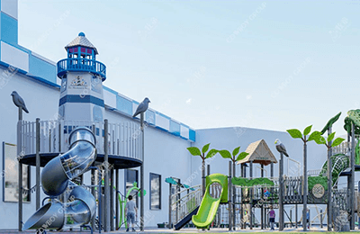 卡塔尔国际学校：打破课堂围墙，塑造 “玩学合一”的游乐空间丨牧童托幼